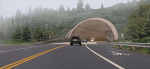 A project highlighted by ASCE about a proposed tunnel on California's 101 highway as a solution to infrastructure in need of constant repairs.