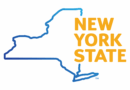 New York State government website logo. Used to represent State of New York in water infrastructure advancement projects press release.