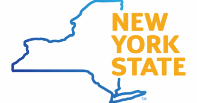 New York State government website logo. Used to represent State of New York in water infrastructure advancement projects press release.