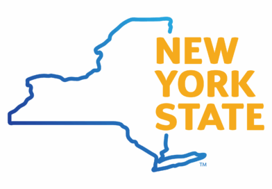New York State government website logo. Used to represent State of New York in water infrastructure advancement projects press release.